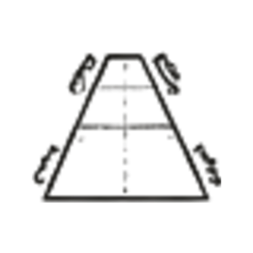 Line icon for sidewalk work